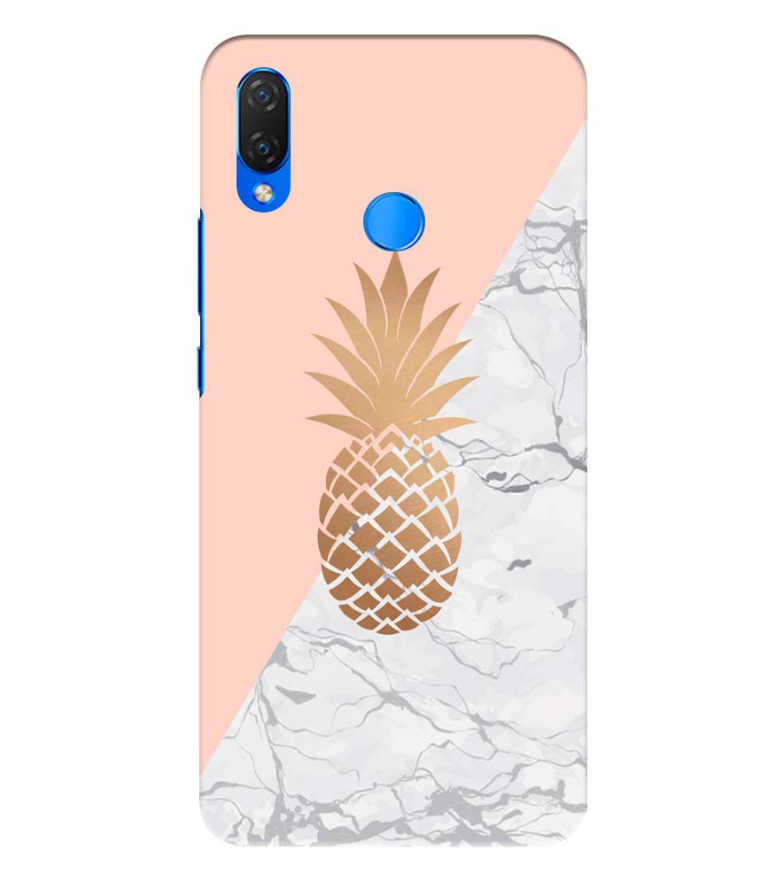 PS1330-Pineapple Marble Back Cover for Huawei Nova 3 and 3i