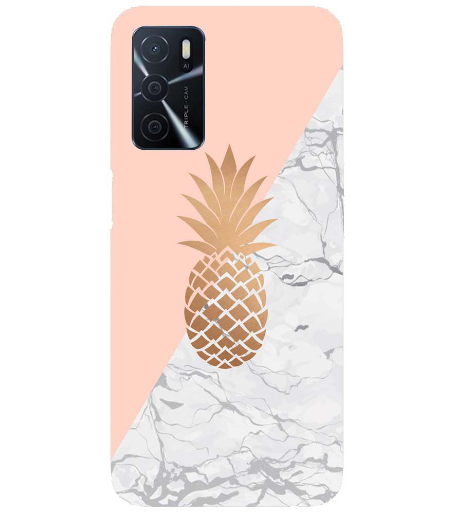 PS1330-Pineapple Marble Back Cover for Oppo A54s
