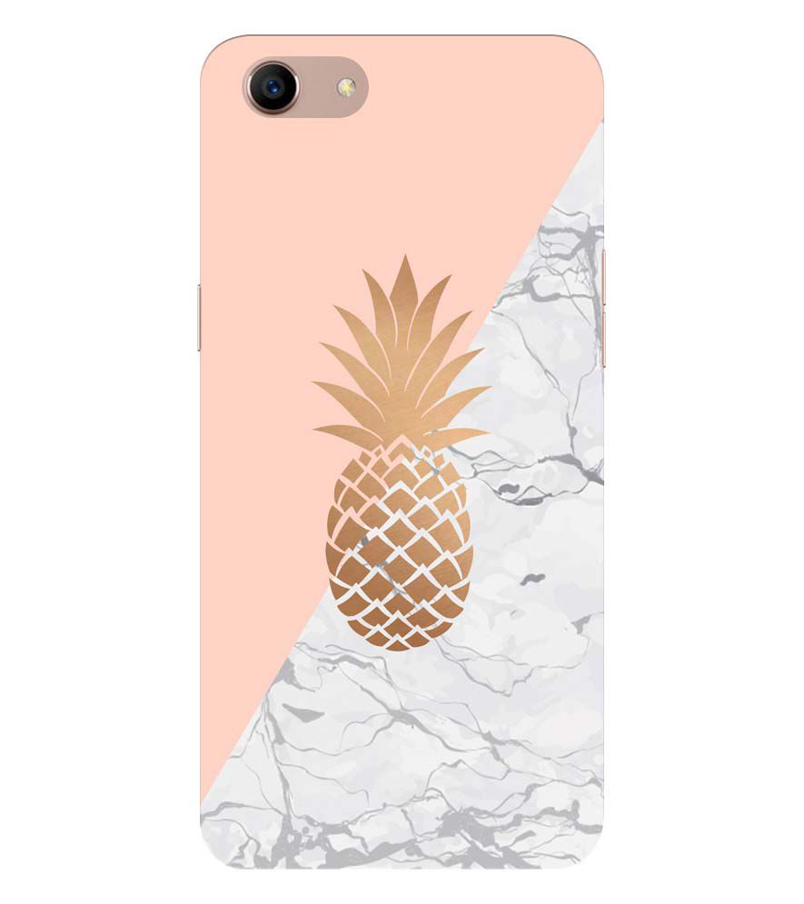 PS1330-Pineapple Marble Back Cover for Oppo A83