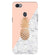 PS1330-Pineapple Marble Back Cover for Oppo F5 Plus