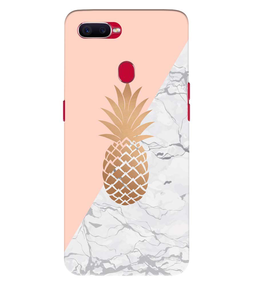 PS1330-Pineapple Marble Back Cover for Oppo Realme 2 Pro