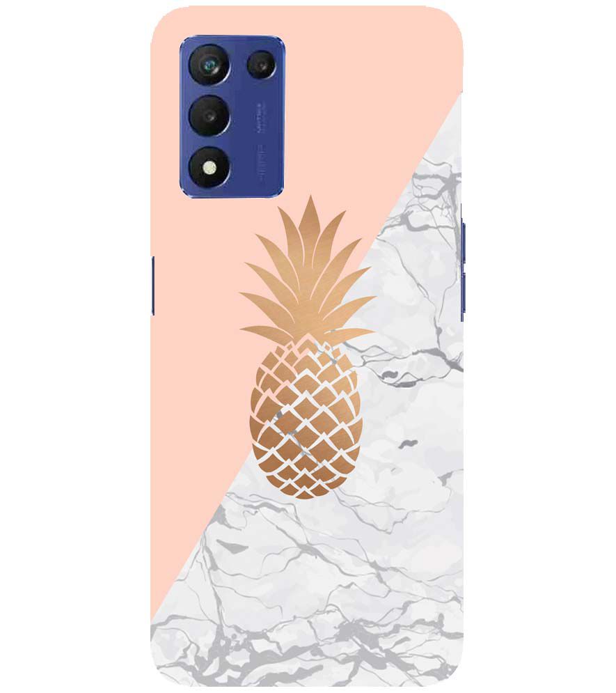 PS1330-Pineapple Marble Back Cover for Realme 9 5G Speed
