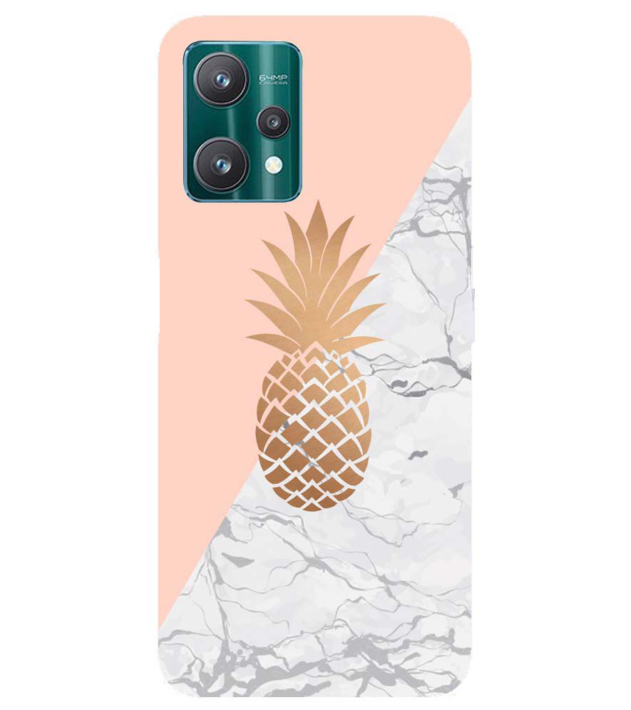 PS1330-Pineapple Marble Back Cover for Realme 9 Pro+