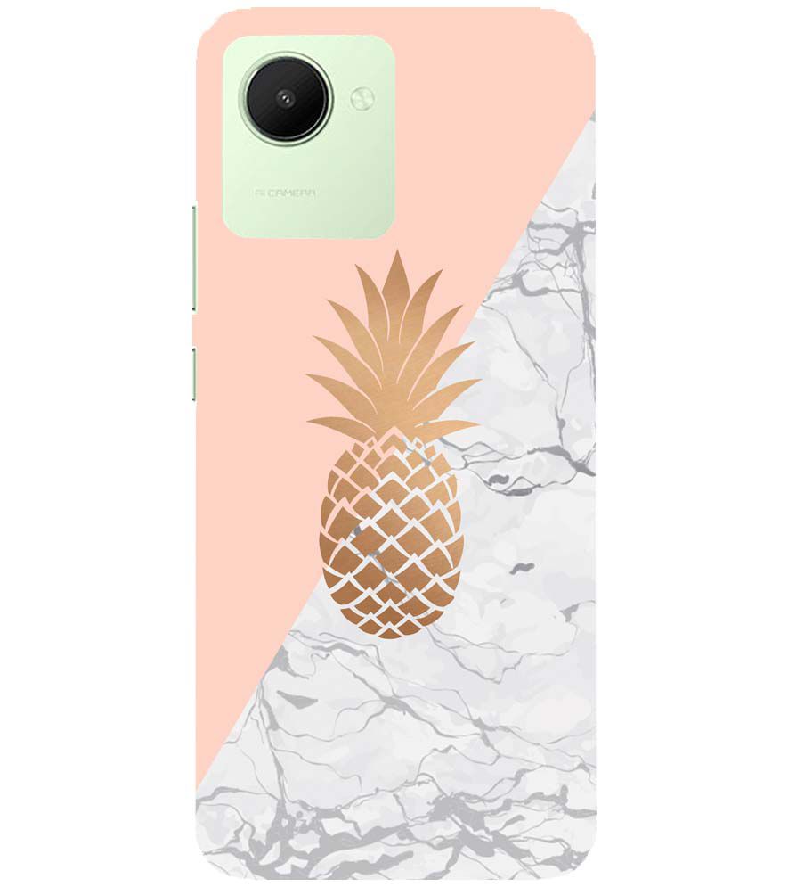 PS1330-Pineapple Marble Back Cover for Realme C30