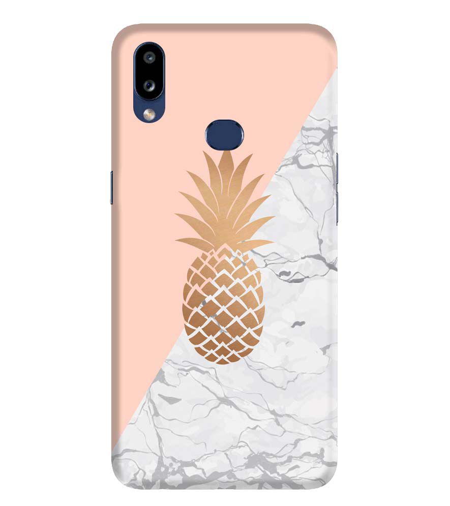 PS1330-Pineapple Marble Back Cover for Samsung Galaxy A10s