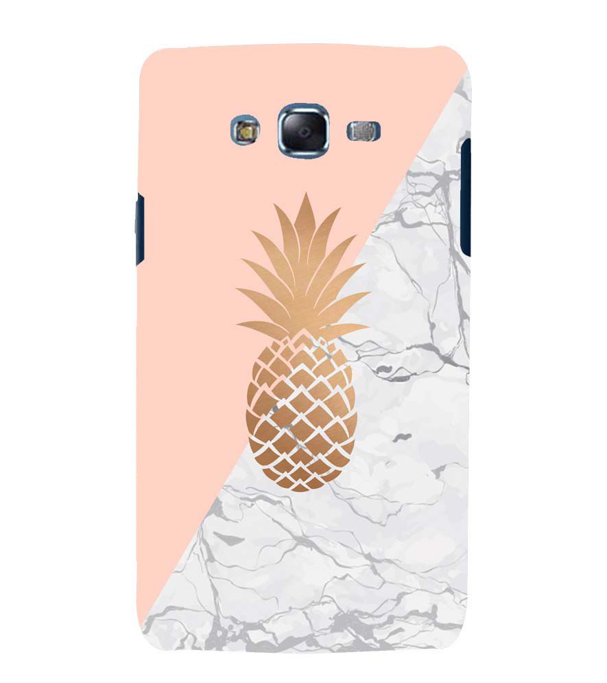 PS1330-Pineapple Marble Back Cover for Samsung Galaxy J7 (2015)