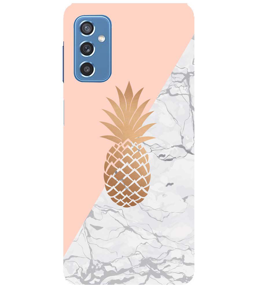 PS1330-Pineapple Marble Back Cover for Samsung Galaxy M52 5G