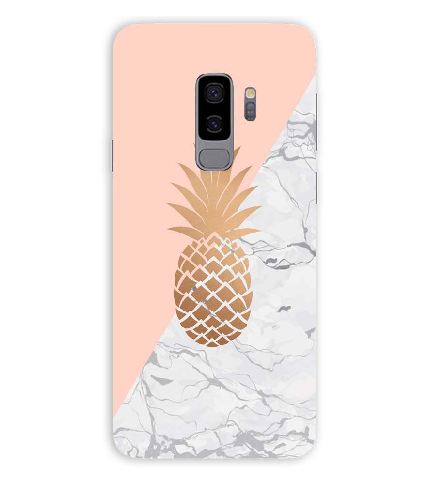 PS1330-Pineapple Marble Back Cover for Samsung Galaxy S9+ (Plus)