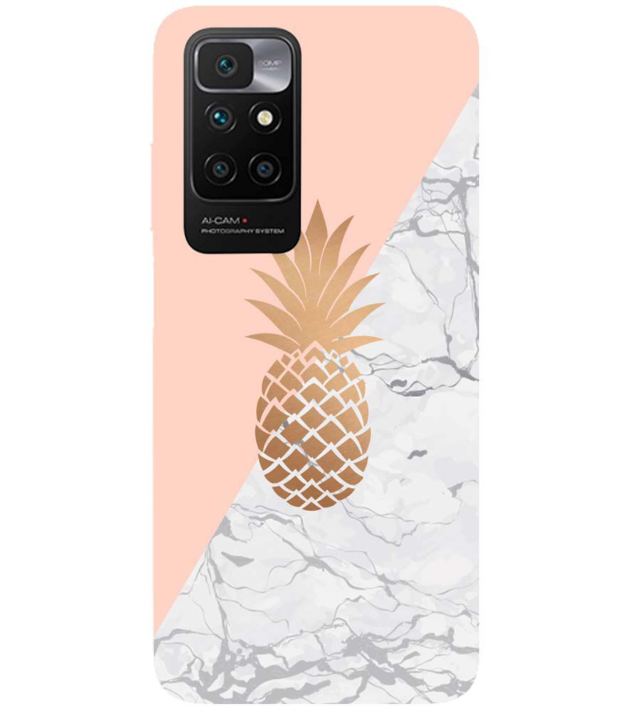 PS1330-Pineapple Marble Back Cover for Xiaomi Redmi 10 Prime