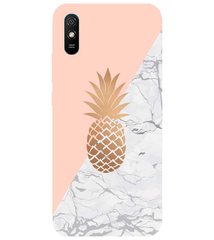 PS1330-Pineapple Marble Back Cover for Xiaomi Redmi 9i