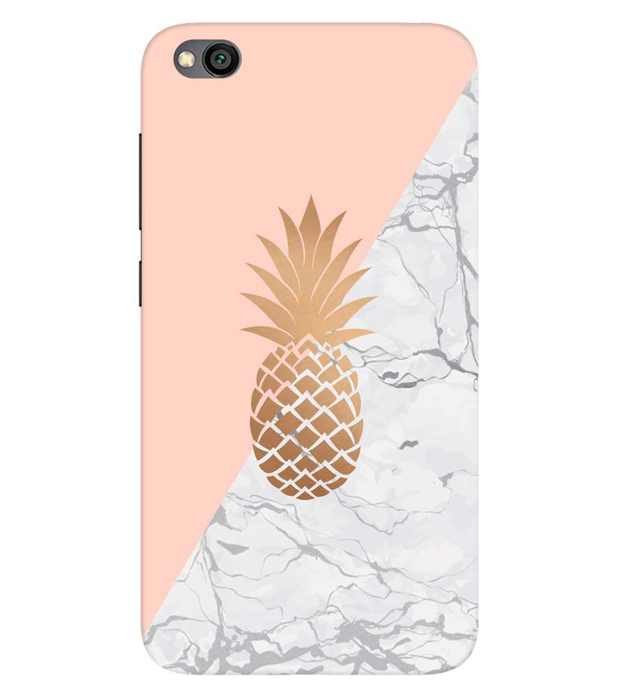 PS1330-Pineapple Marble Back Cover for Xiaomi Redmi Go