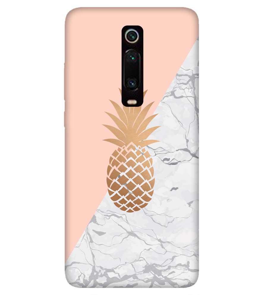 PS1330-Pineapple Marble Back Cover for Xiaomi Redmi K20 and K20 Pro