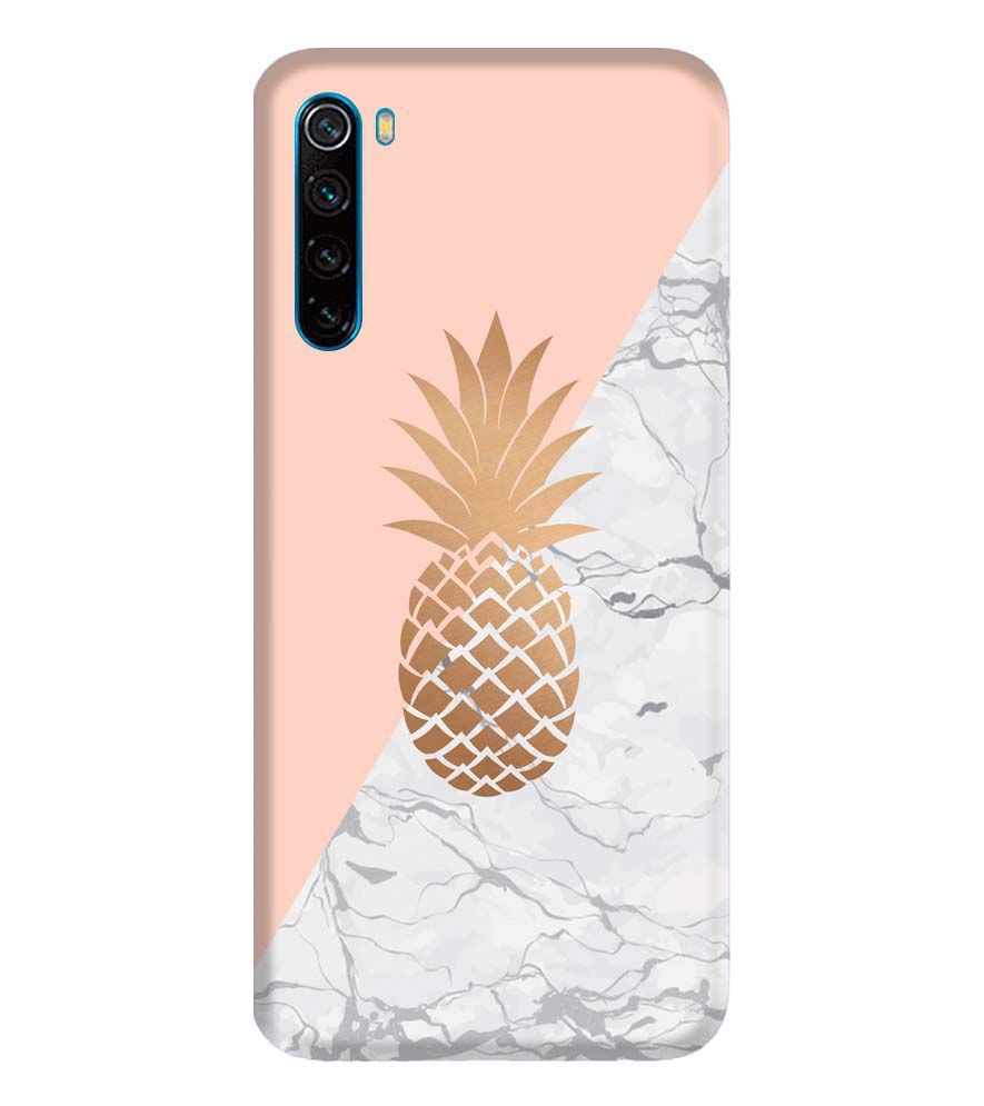 PS1330-Pineapple Marble Back Cover for Xiaomi Redmi Note 8