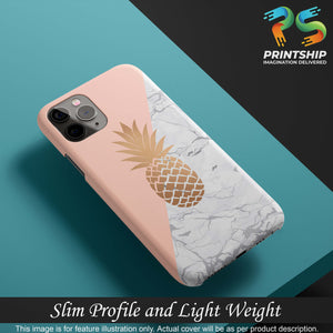 PS1330-Pineapple Marble Back Cover for Apple iPhone X-Image4