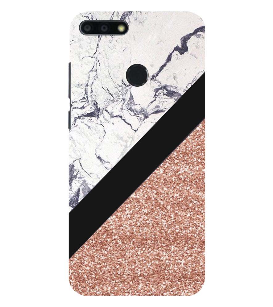 PS1331-Marble and More Back Cover for Huawei Honor 7A