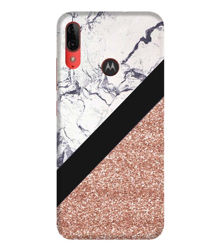 PS1331-Marble and More Back Cover for Motorola Moto E6s