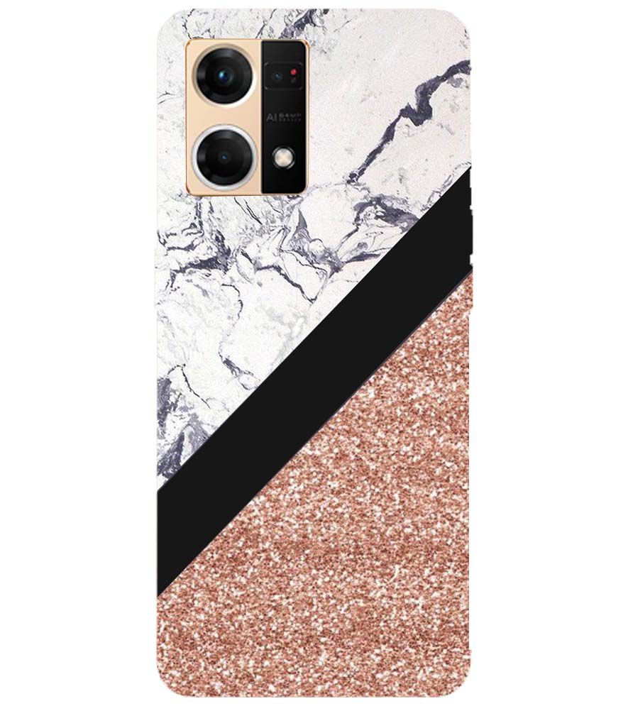 PS1331-Marble and More Back Cover for Oppo F21 Pro
