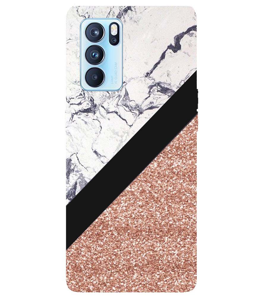 PS1331-Marble and More Back Cover for Oppo Reno6 5G