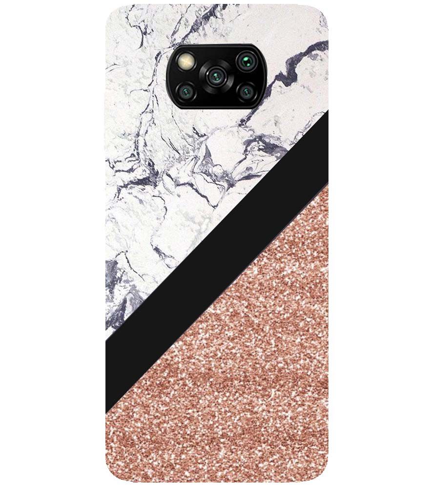 PS1331-Marble and More Back Cover for Xiaomi Poco X3