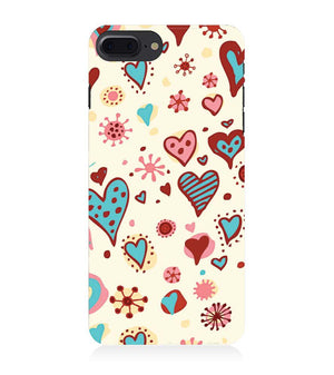 PS1332-Hearts All Around Back Cover for Apple iPhone 7 Plus