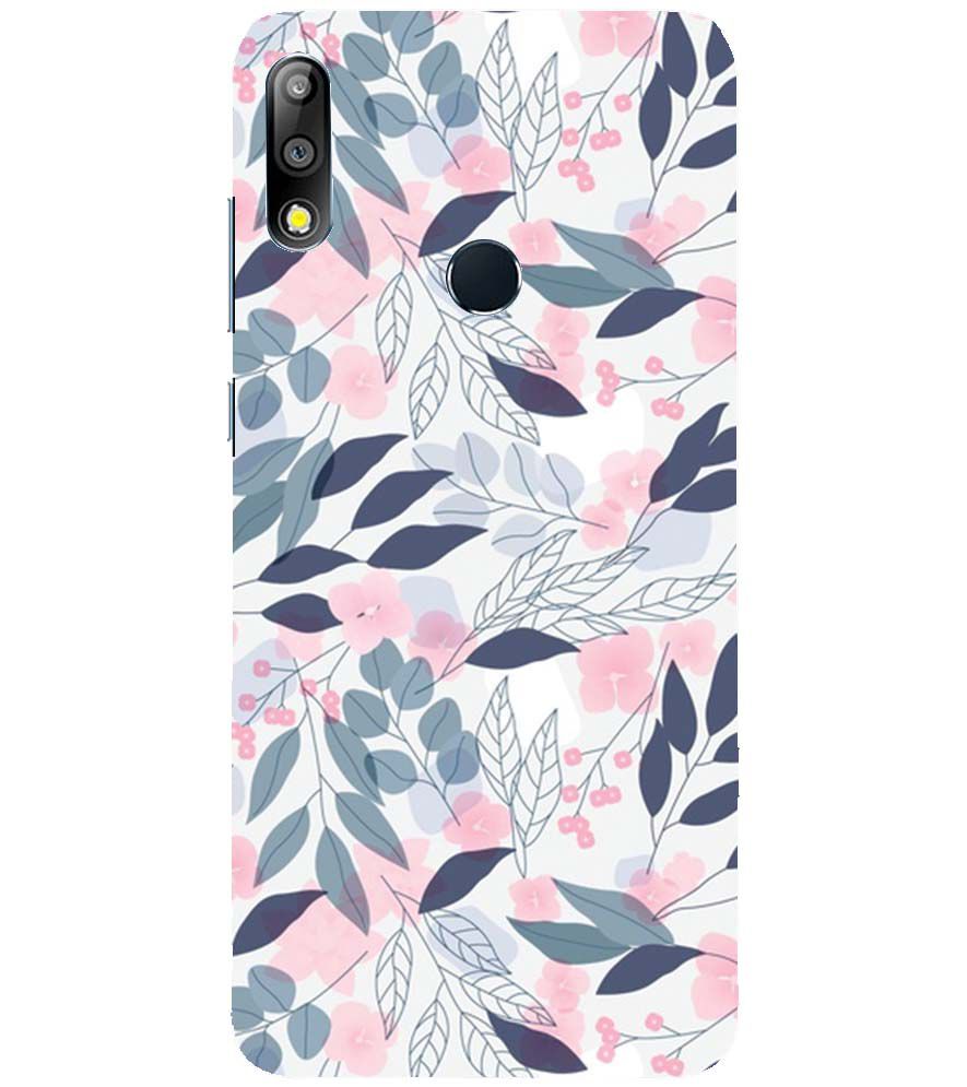 PS1333-Flowery Patterns Back Cover for Asus Zenfone Max Pro (M2) ZB631KL