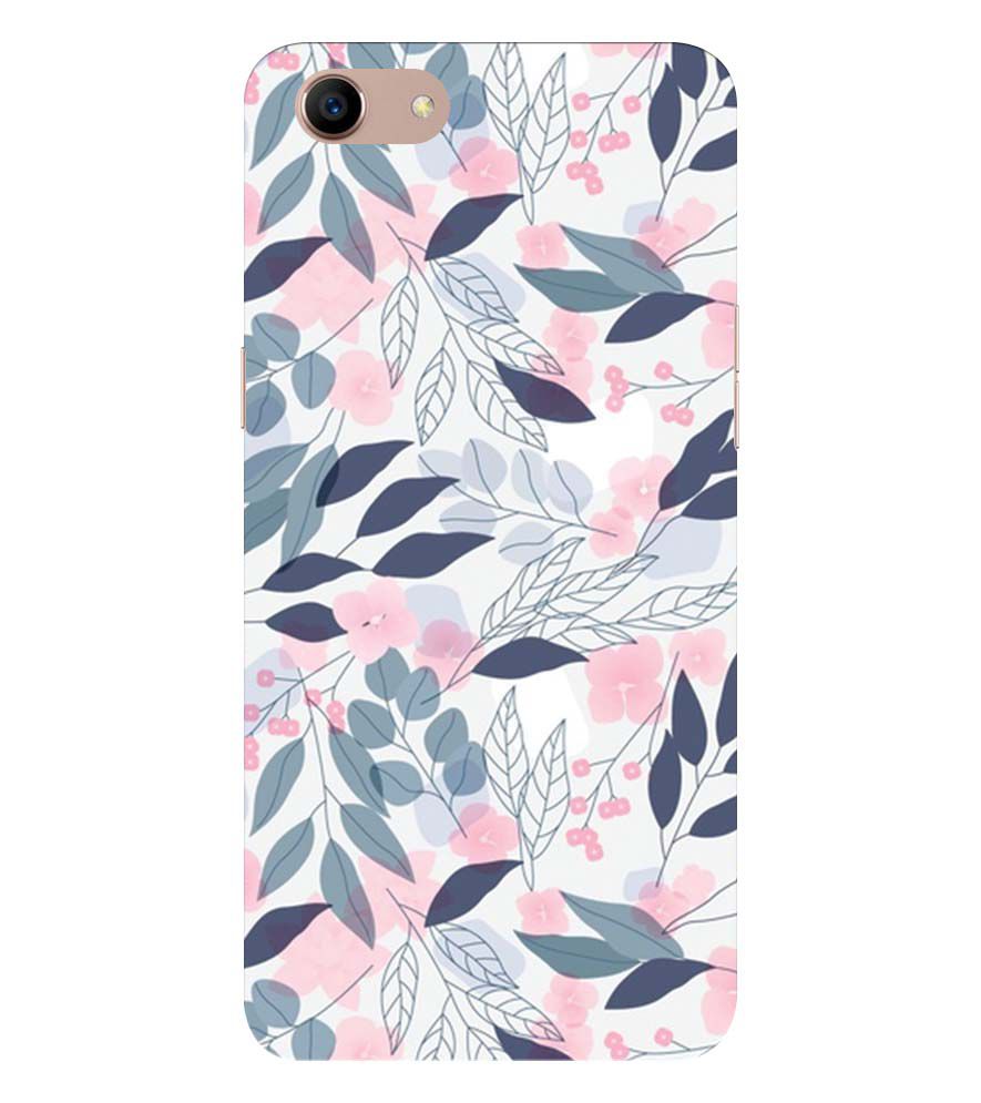 PS1333-Flowery Patterns Back Cover for Oppo A83