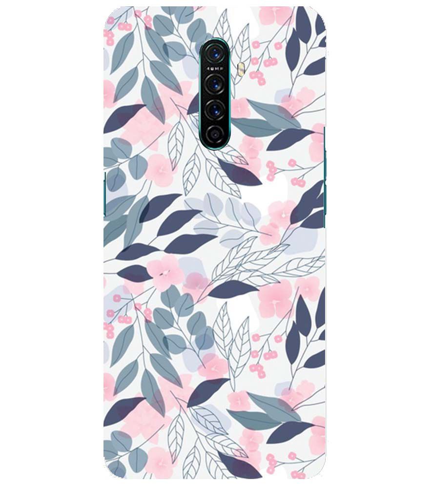 PS1333-Flowery Patterns Back Cover for Oppo Reno Ace