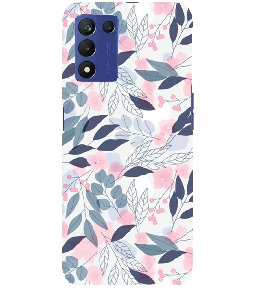 PS1333-Flowery Patterns Back Cover for Realme 9 5G Speed