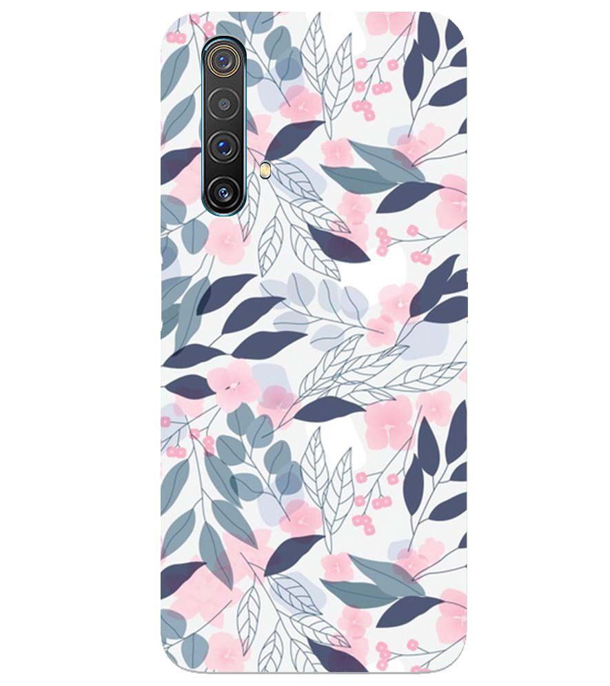 PS1333-Flowery Patterns Back Cover for Realme X50 Pro 5G