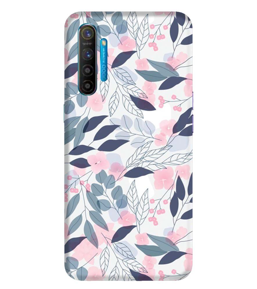 PS1333-Flowery Patterns Back Cover for Realme XT