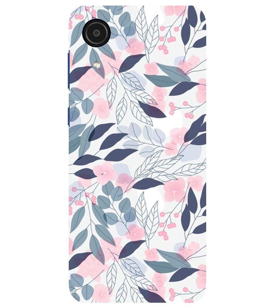 PS1333-Flowery Patterns Back Cover for Samsung Galaxy A03 Core
