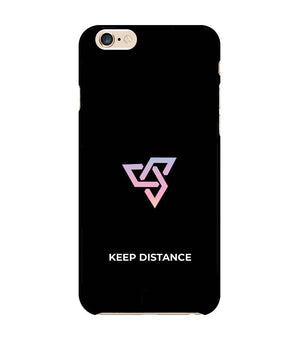 PS1334-Keep Distance Back Cover for Apple iPhone 6 and iPhone 6S