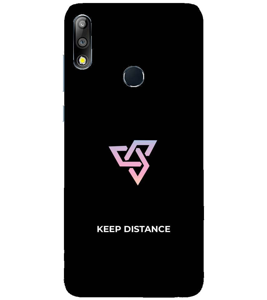 PS1334-Keep Distance Back Cover for Asus Zenfone Max Pro (M2) ZB631KL