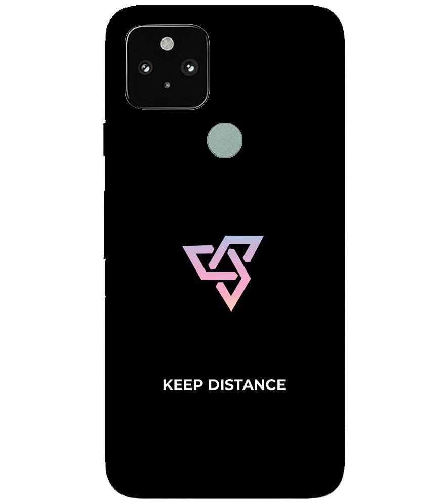 PS1334-Keep Distance Back Cover for Google Pixel 5