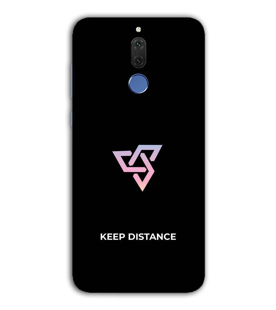 PS1334-Keep Distance Back Cover for Huawei Nova 2i