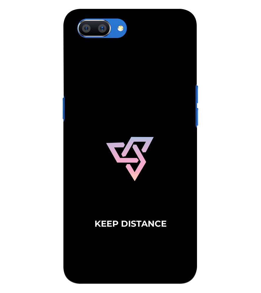 PS1334-Keep Distance Back Cover for Oppo A3s