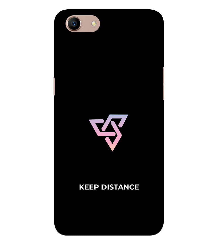 PS1334-Keep Distance Back Cover for Oppo A83