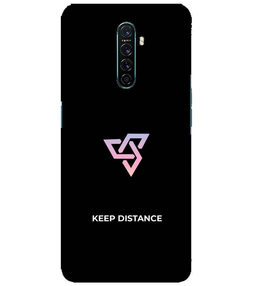 PS1334-Keep Distance Back Cover for Oppo Reno Ace