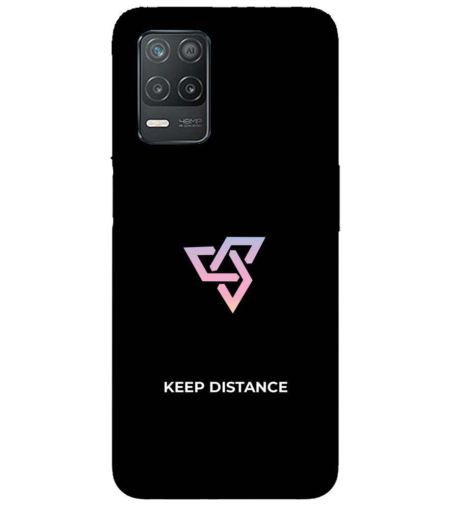 PS1334-Keep Distance Back Cover for Realme V13 5G