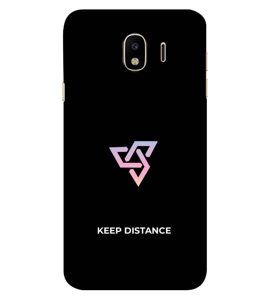 PS1334-Keep Distance Back Cover for Samsung Galaxy J4 (2018)