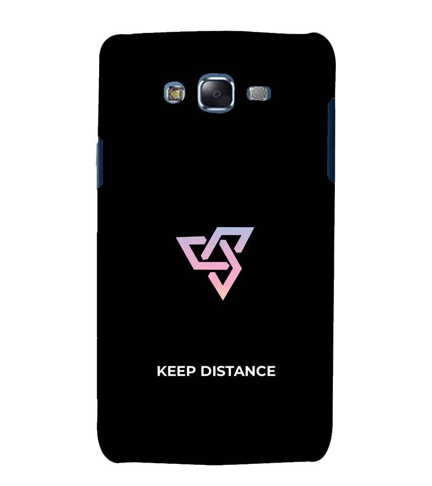PS1334-Keep Distance Back Cover for Samsung Galaxy J7 (2015)
