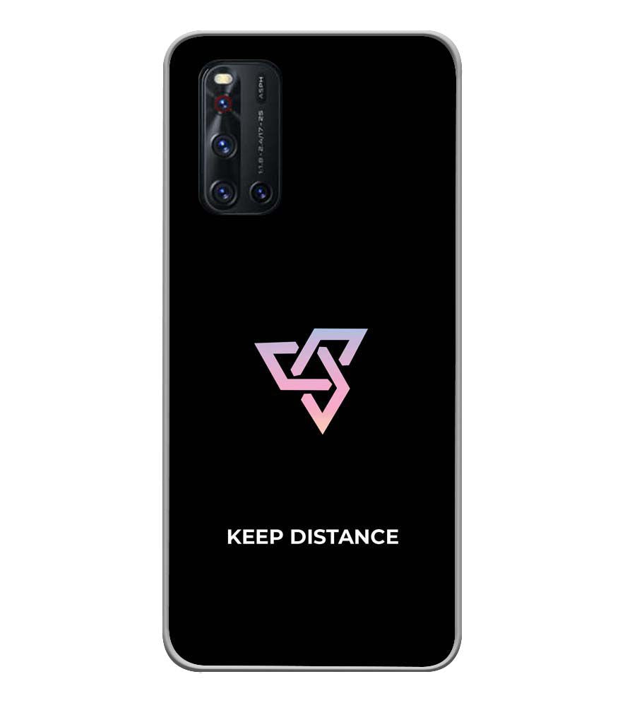 PS1334-Keep Distance Back Cover for Vivo V19