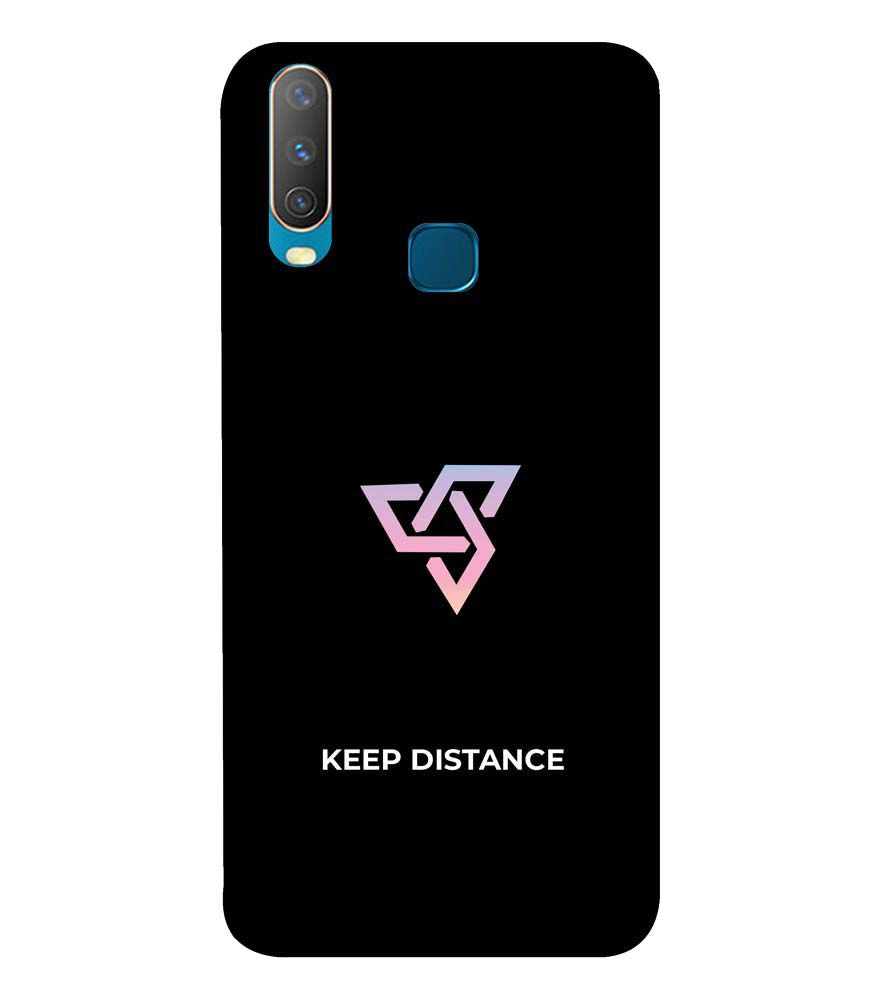 PS1334-Keep Distance Back Cover for Vivo Y17