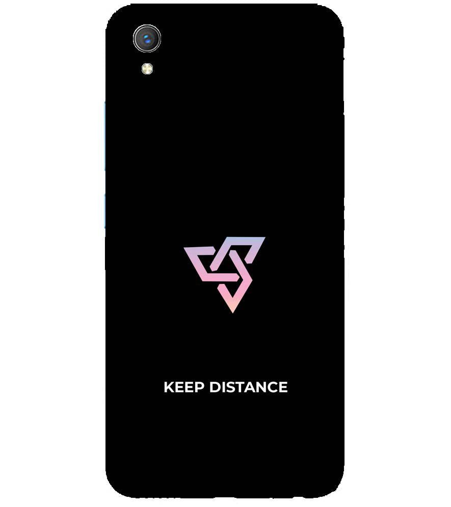 PS1334-Keep Distance Back Cover for vivo Y1s