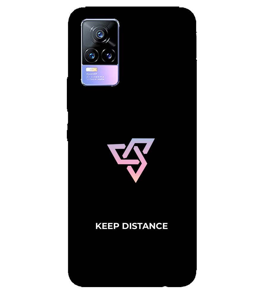 PS1334-Keep Distance Back Cover for vivo Y73