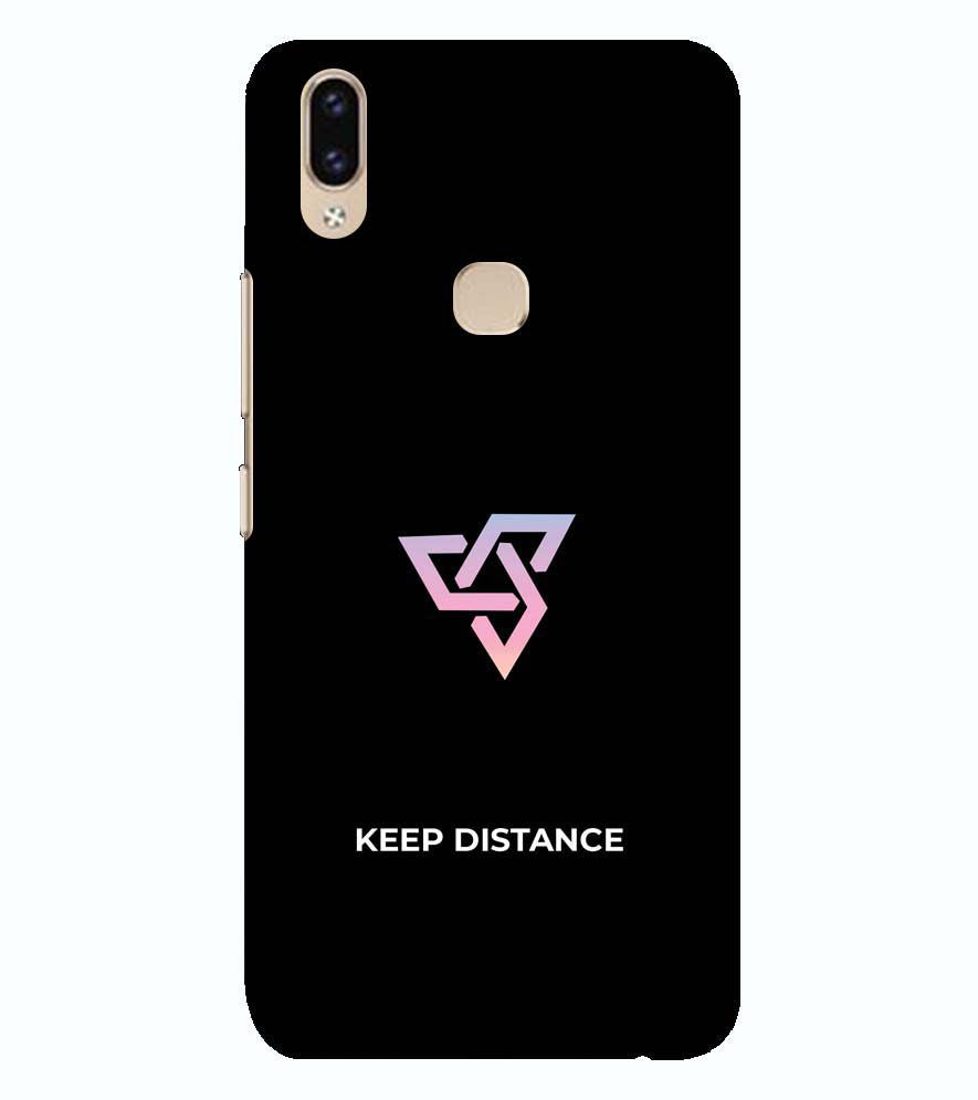 PS1334-Keep Distance Back Cover for Vivo Y95 and VivoY91