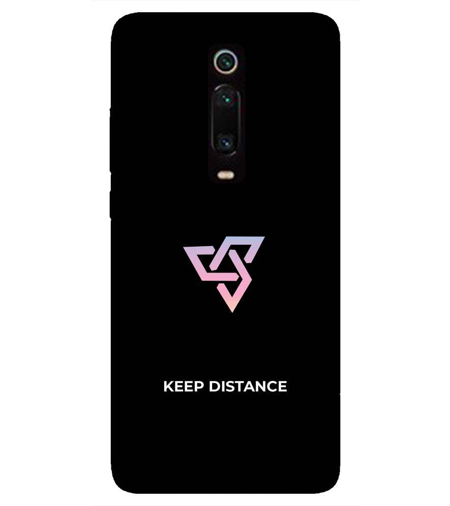 PS1334-Keep Distance Back Cover for Xiaomi Mi 9T Pro