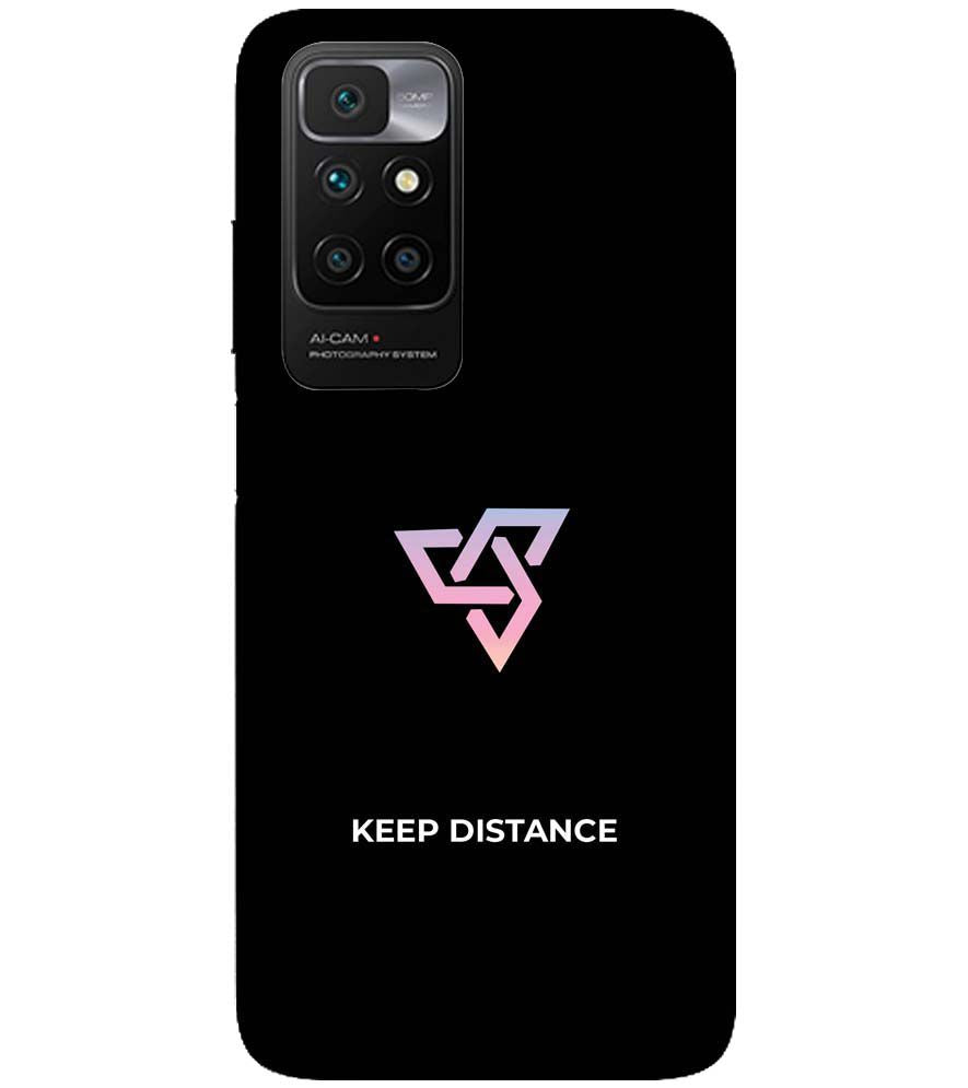 PS1334-Keep Distance Back Cover for Xiaomi Redmi 10 Prime