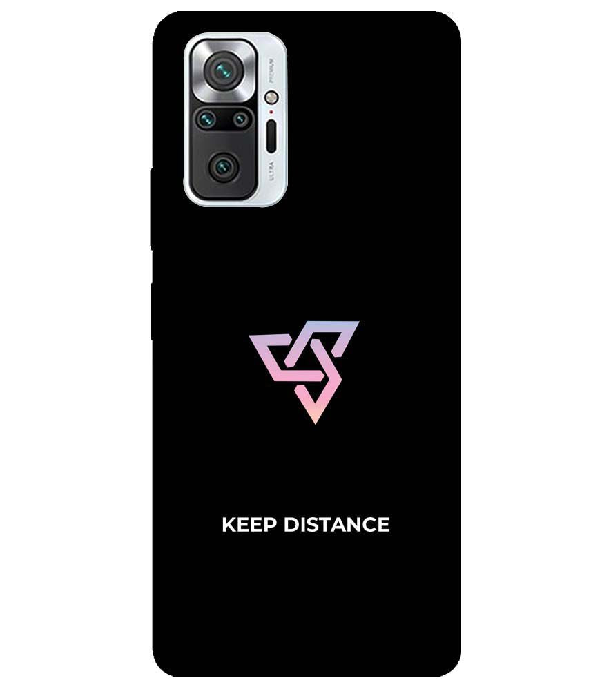 PS1334-Keep Distance Back Cover for Xiaomi Redmi Note 10 Pro