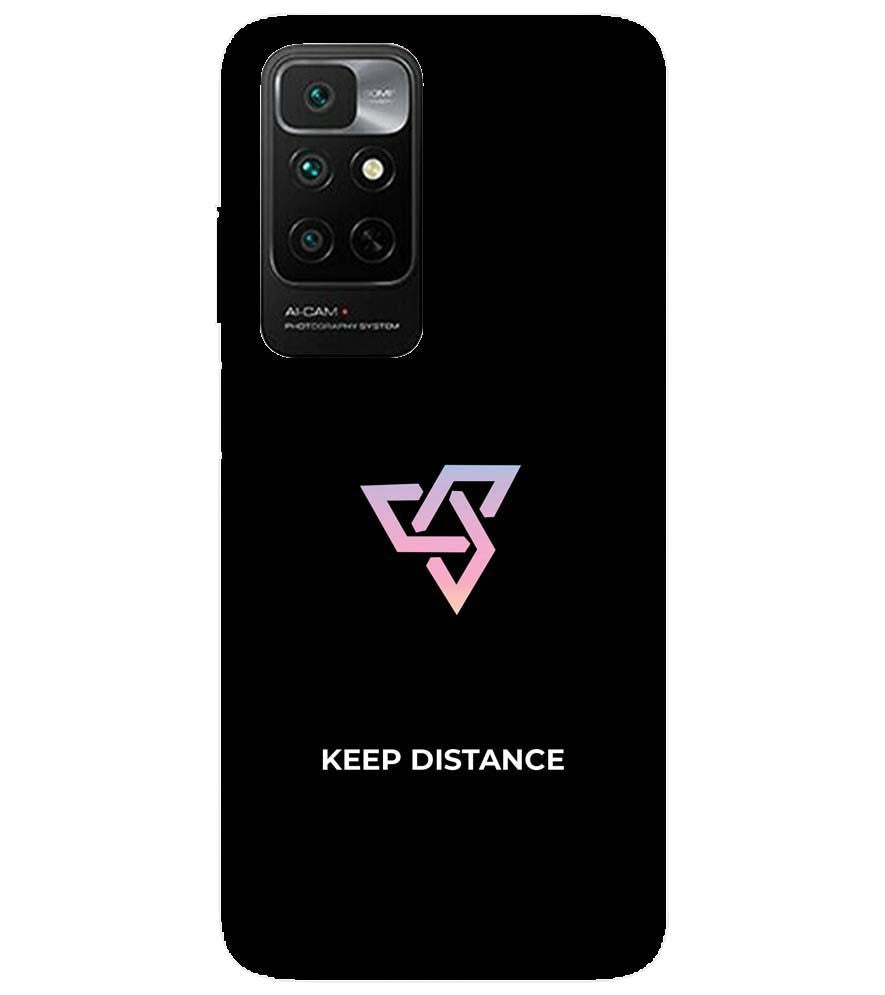 PS1334-Keep Distance Back Cover for Xiaomi Redmi Note 11 4G